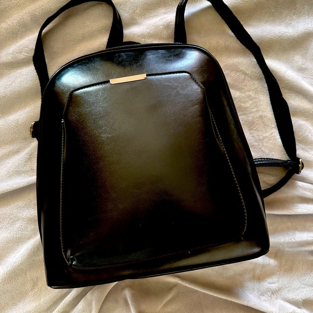 Black Backpack Nwt - image 1